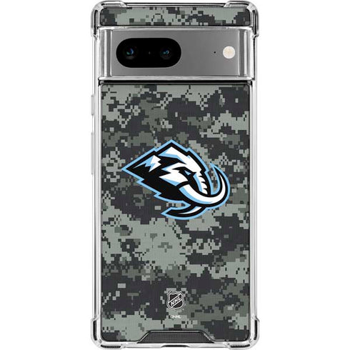 NHL Utah Mammoth DigiCamo Google Pixel 8 Clear Case